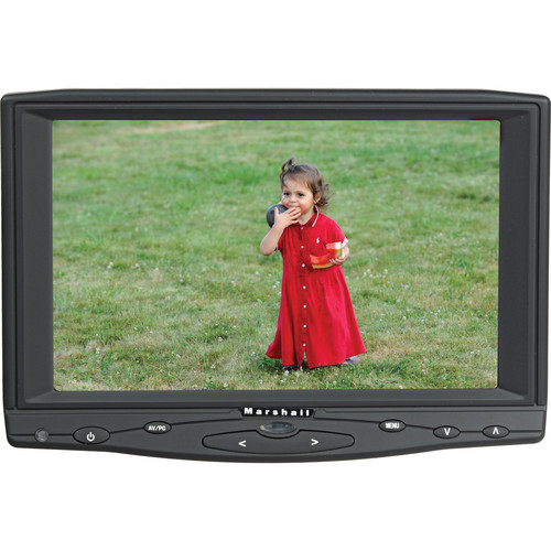 Marshall Electronics M-LCD7-HDMI-CE6 7" Portable On-Camera Field Monitor w/Canon LP-E6 Adapter
