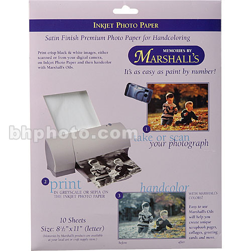 Marshall Electronics Inkjet Photo Paper Set 8.5x11