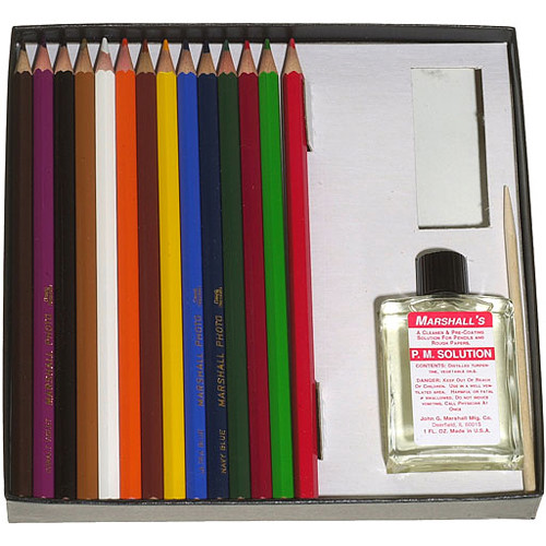 Marshall Retouching Tropical Pencil Set (14-Colors)