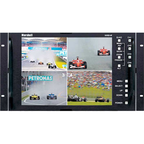 Marshall Electronics VR-151P4 15" NTSC Video Monitor with XGA