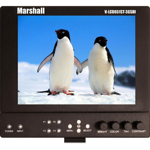 Marshall Electronics V-LCD651ST-3GSDI-SL 6.5" Field/Camera-Top Monitor