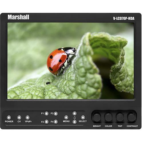 Marshall Electronics V-LCD70P-HDA-JM 7" LCD Field Monitor