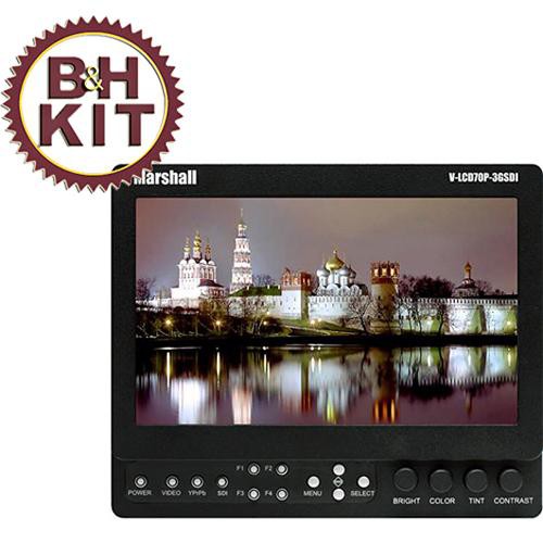 Marshall Electronics V-LCD70XP-3GSDI-SL LCD Field Monitor Kit