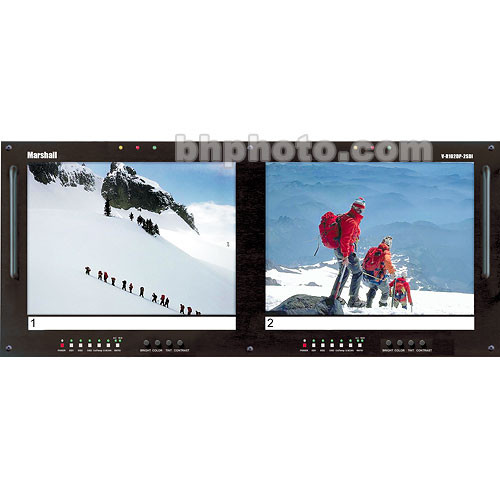Marshall Electronics V-R102DP-2SDI 10.4" Dual Screen Monitor Set with SDI