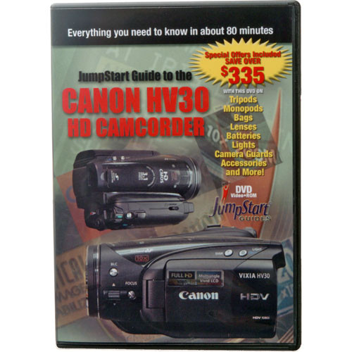 MasterWorks DVD: Jumpstart Guide for the Canon HV30 Camcorder
