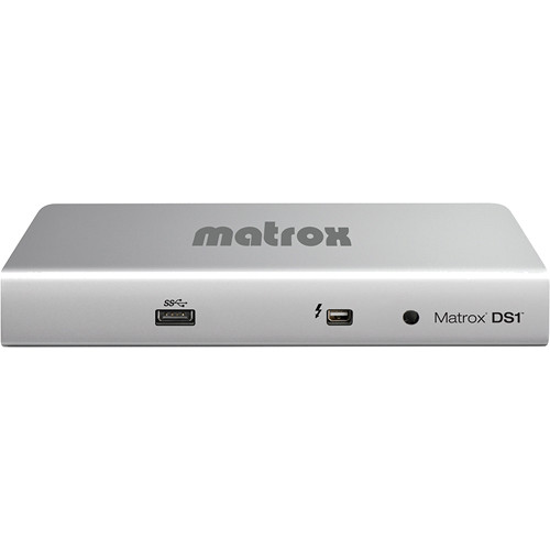 Matrox DS1/HDMI Thunderbolt Docking Station for MacBook Pro and MacBook Air