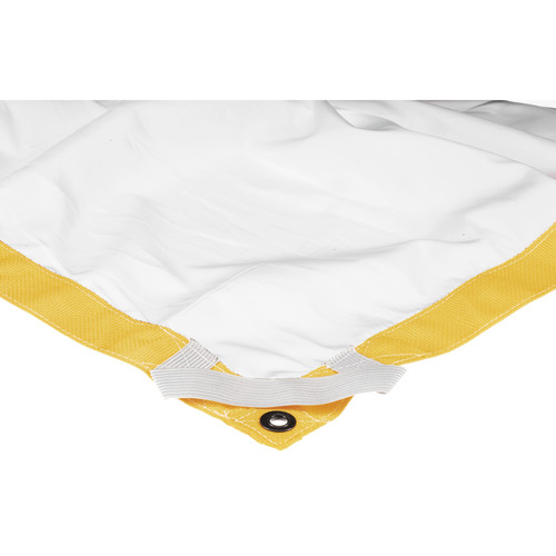 Matthews 30x30' Overhead Fabric - White Artificial Silk