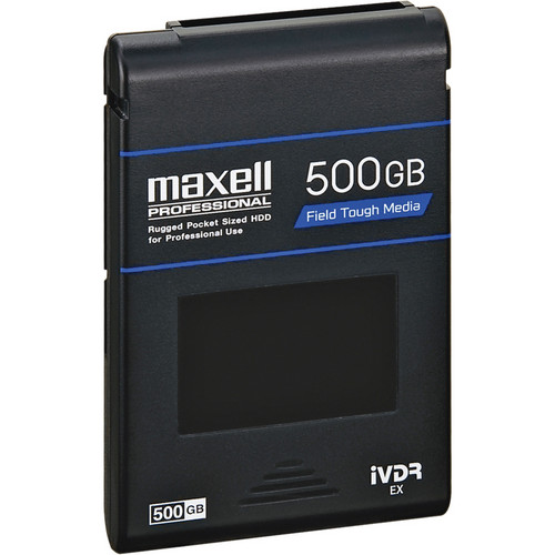 Maxell iVDR 500GB EX Media Cartridge 261527 B&H Photo Video