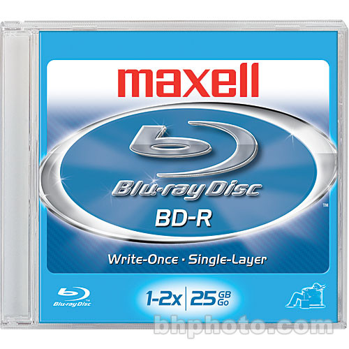 Maxell BD-R Blu-ray Recordable Disc