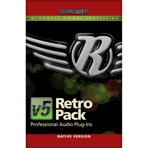 McDSP Retro Pack Bundle v5 - Vintage Styled EQ and Dynamics (Native)
