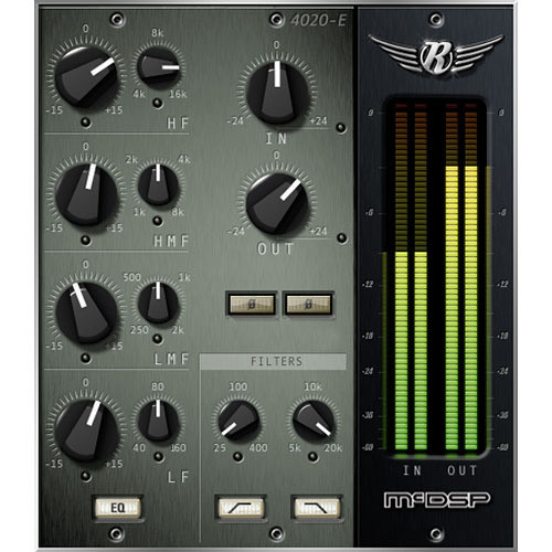 McDSP 4020 Retro EQ HD v5 - EQ and Filter Plug-In (TDM/RTAS/AU)