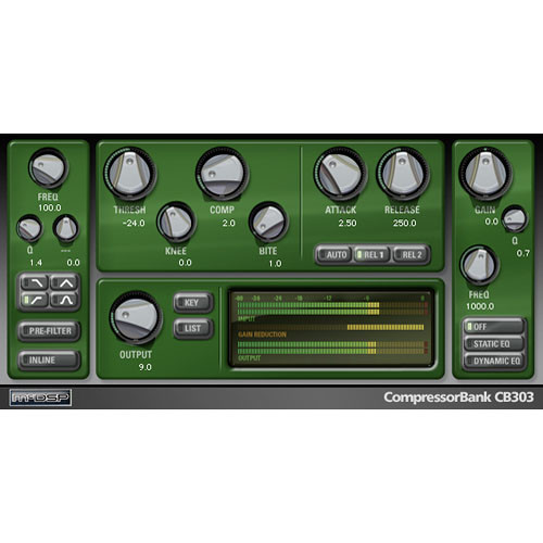 McDSP CompressorBank v5 - High-End Compressor Plug-In (Native)