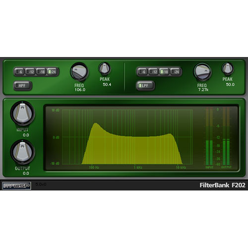 McDSP FilterBank HD v5 - High-End Equalizer Plug-In (TDM/RTAS/AU)