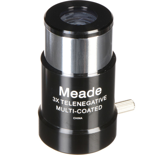 Meade #128 3x Short Focus ETX Barlow Lens (1.25")