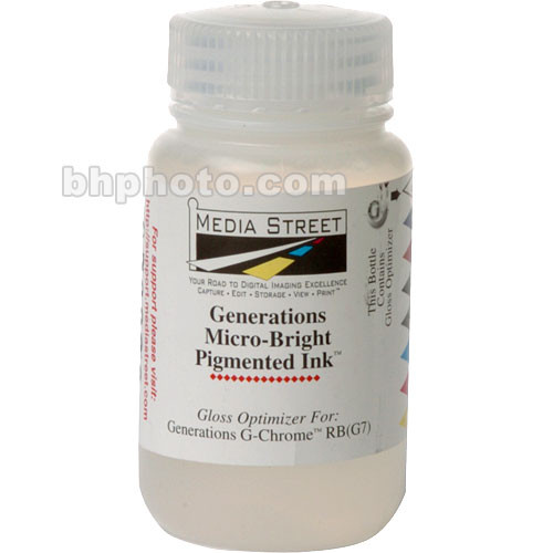 Media Street Generations G-Chrome RB (G7) Gloss Optimizer Bulk Ink Bottle (4 oz)