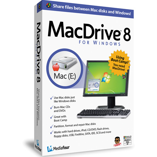 Mediafour MacDrive 8 Software for Windows
