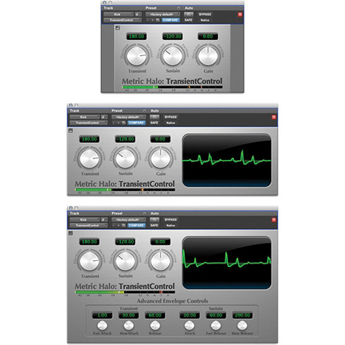 Metric Halo TransientControl - Dynamics Processing Plug-In