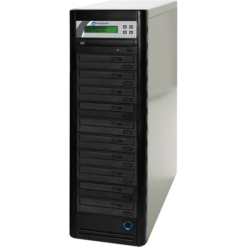 Microboards 10-Drive Daisy-Chainable LightScribe DVD Tower
