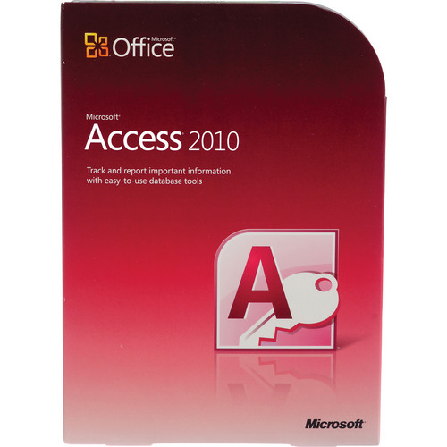 Microsoft Access 2010 Database Software