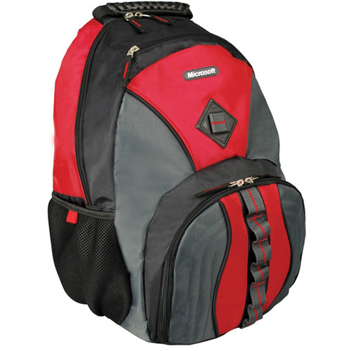 Microsoft 39310 15.6" Laptop Backpack - Queue (Red)