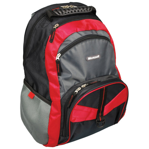 Microsoft 39312 15.6" Laptop Backpack - Contender (Red)