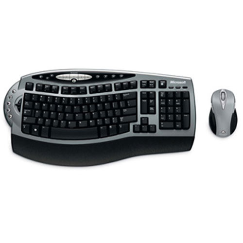 Microsoft Wireless Laser Desktop 4000 - Wireless Keyboard and Laser Mouse