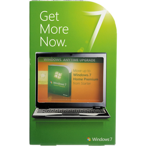 Microsoft Windows 7 Home Premium (Anytime Upgrade from Windows 7 Starter 32/64-bit)