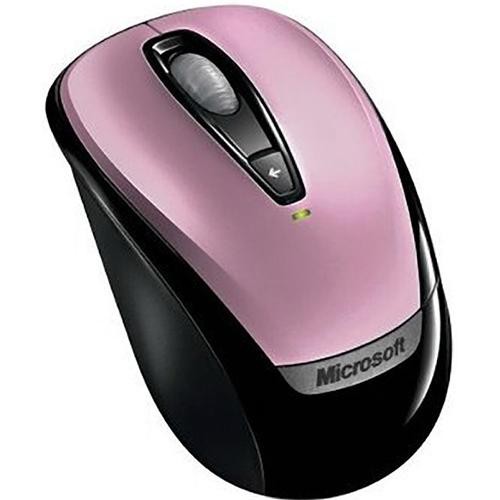 Microsoft Wireless Mobile Mouse 3000 (Pink)