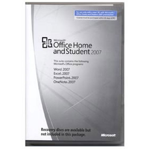 Microsoft Office Home and Student 2007 for Windows - OEM