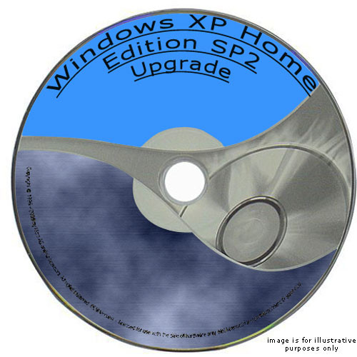 Microsoft Windows XP Home Edition SP2 Upgrade CD-ROM - Tech SKU
