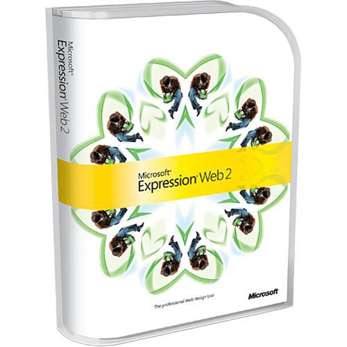 Microsoft Expression Web 2 Software for Windows