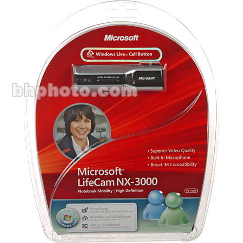 Microsoft LifeCam NX-3000 USB Web Camera for Notebooks