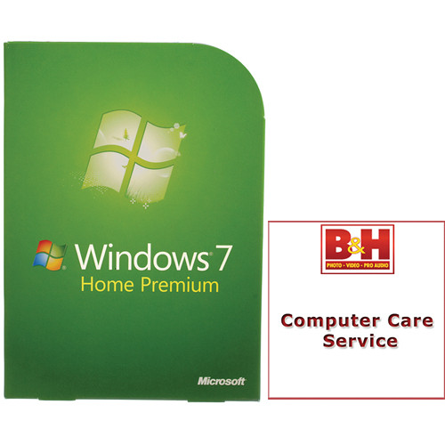 Microsoft Windows 7 Home Premium (32- or 64-bit) / Parallels Desktop B&H Kit