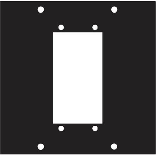 Middle Atlantic 1 Elco 90 Pin Punchout Panel