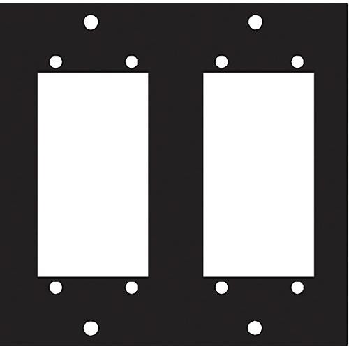 Middle Atlantic Dual Elco 90 Punchout Panel