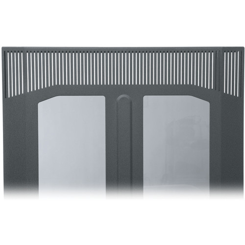 Middle Atlantic BPFD-41 Plexiglass Front Door (Black Finish)