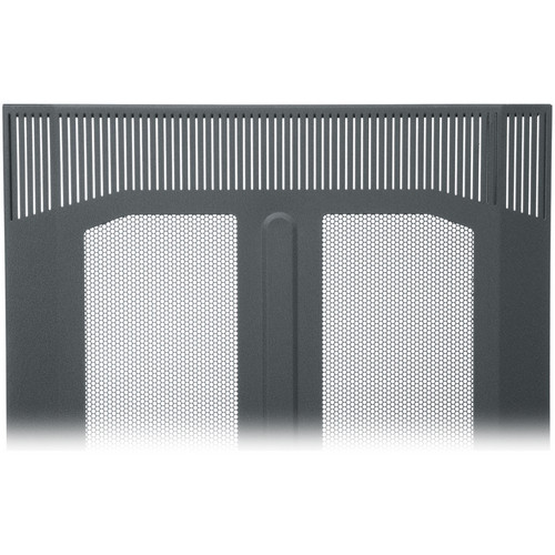 Middle Atlantic BVFD-25 Vented Front Door (Black Finish)