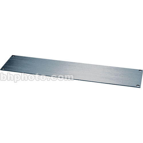 Middle Atlantic Aluminum Flat Blank Panel (Silver)