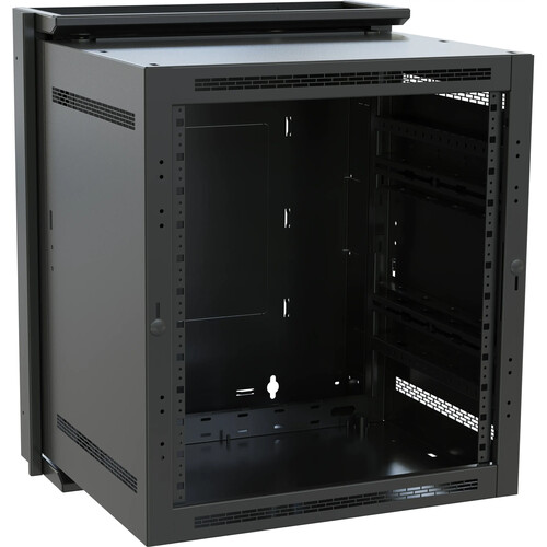 Middle Atlantic Steel Wall Mount Rack (Black)