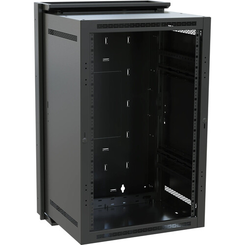 Middle Atlantic Steel Wall Mount Rack (Black)