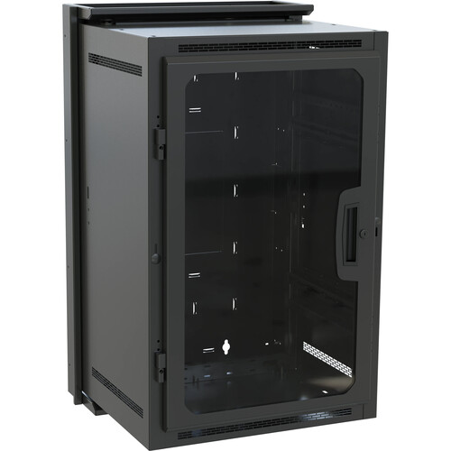 Middle Atlantic Steel Wall Mount Rack Door (Black)