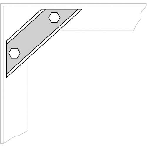 Middle Atlantic ERK Rack Seismic Floor Anchor Brackets