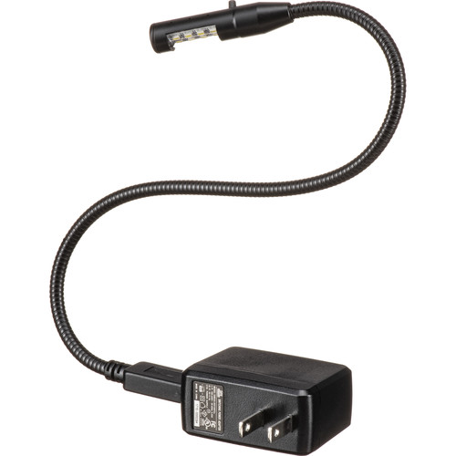 Middle Atlantic LT-GN-PL USB Gooseneck LED Light (120V, Black)