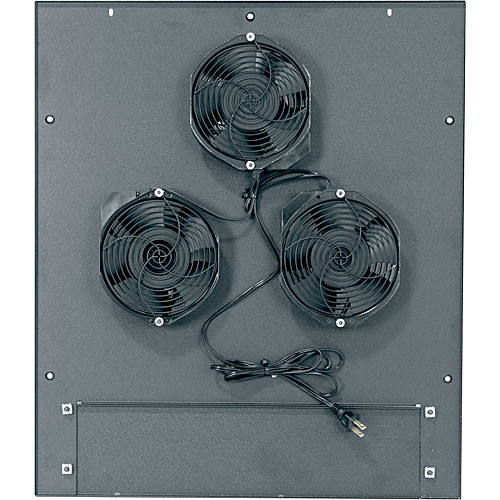 Middle Atlantic MW-6FT-660CFM 660 CFM Integrated Fan Top with (3) 6" Fans