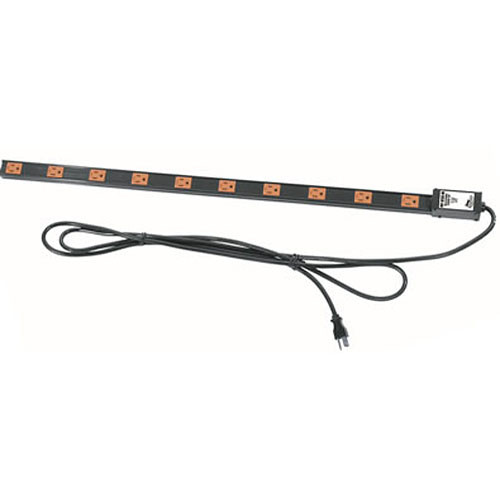 Middle Atlantic PDT-1015C-RN Thin Power Distribution Strip (15 Amp)
