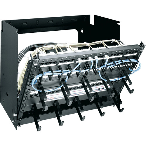Middle Atlantic PPM-8-18 8-Space 18" Deep Hinged Panel Mount