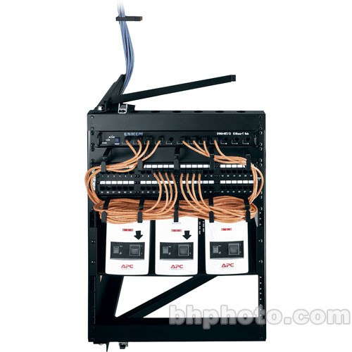 Middle Atlantic Steel Swing Rack Frame (Black)