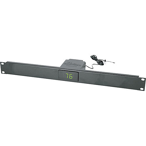 Middle Atlantic T1P Preconfigured Racmount Decora Panel with Temperature Display