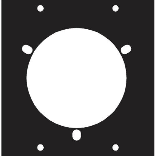 Middle Atlantic 3 Bolt Twistlock Punchout Panel