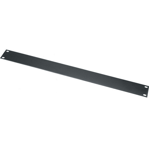 Middle Atlantic WSB1 1 Space (1.75") Flanged Steel Blank Panel (Black)